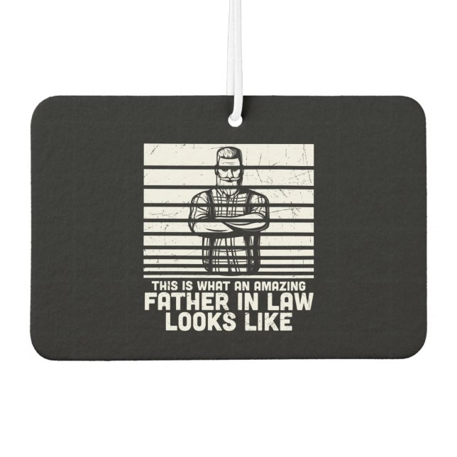 Father Car Air Freshener (Front)