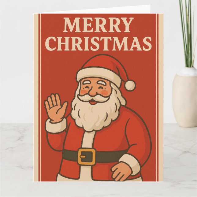 FATHER CHRISMAS INVITATION CARD (Front)