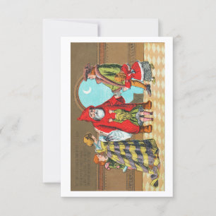 Father Christmas and His Little Friend Invitation