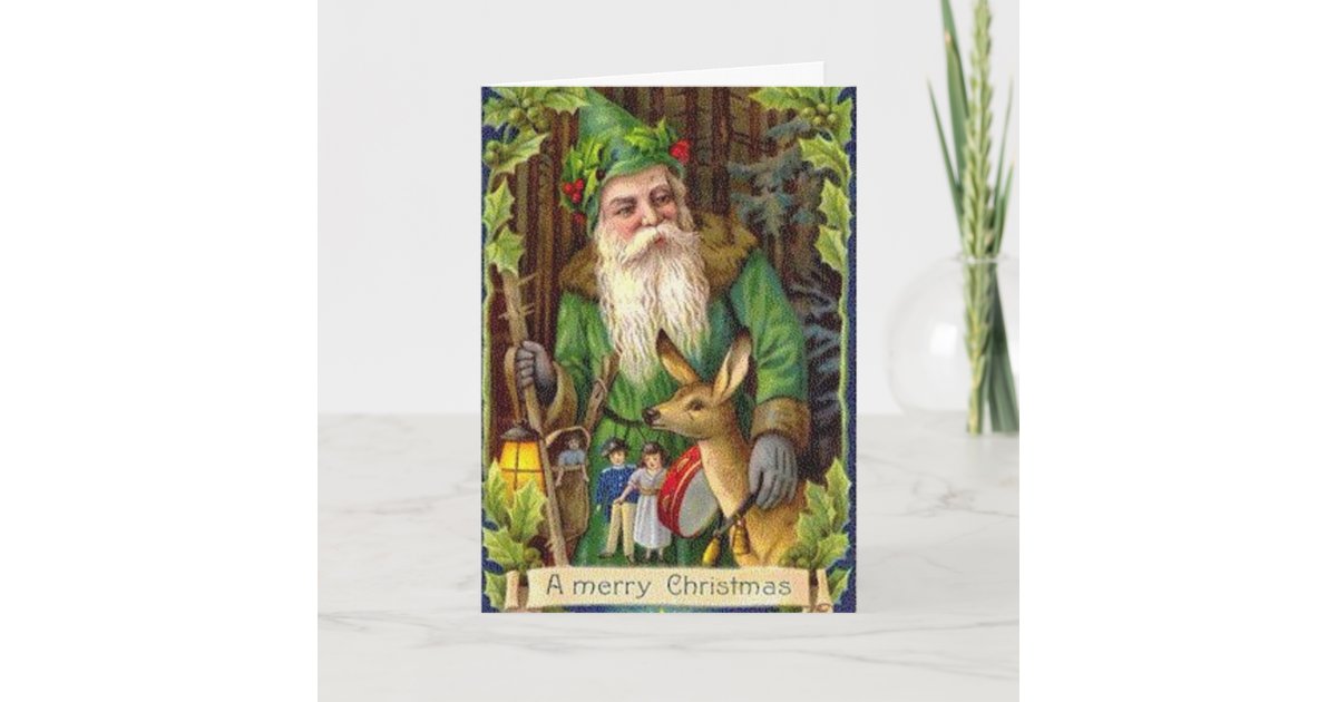 Father Christmas card | Zazzle.co.uk