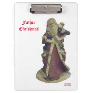 "FATHER CHRISTMAS" CLIPBOARD