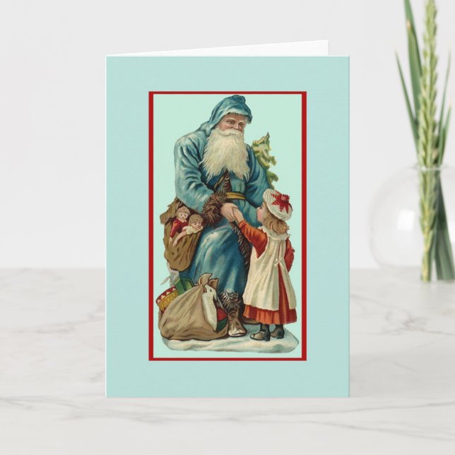 Father Christmas Holiday Card (Front)