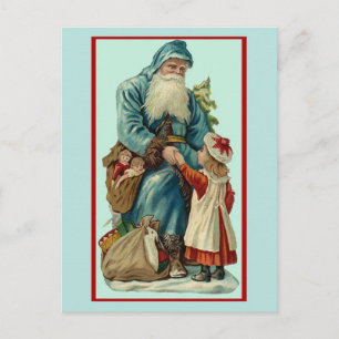 Father Christmas Holiday Postcard