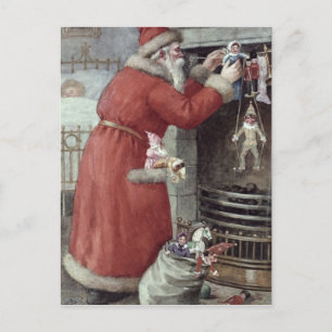 Father Christmas Holiday Postcard