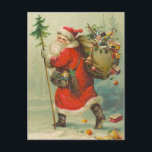 Father Christmas postcard Victorian<br><div class="desc">Father Christmas post card Victorian</div>