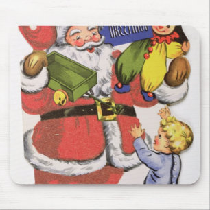 Father Christmas, Victorian Christmas card Mouse Mat