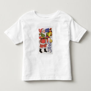 Father Christmas, Victorian Christmas card Toddler T-Shirt