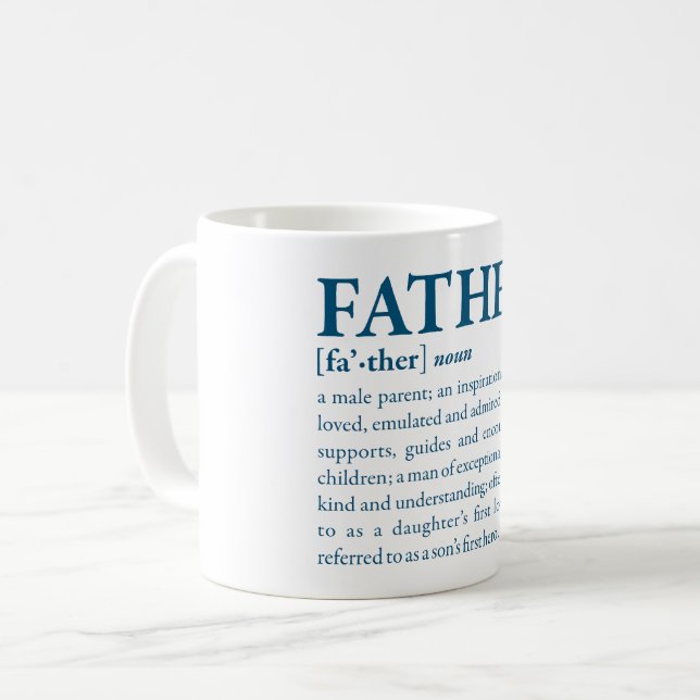 Father Coffee Mug (Front Left)