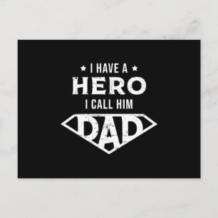 Father Dad Daddy Father's Day Best Dad Funny Gift Postcard