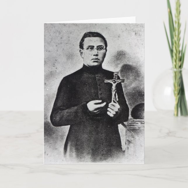Father Damien Card (Front)