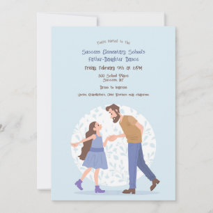 Father Daughter Dance Invitation