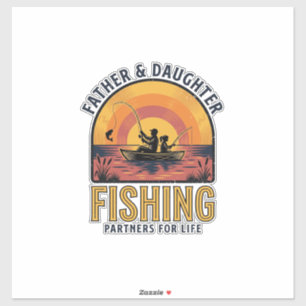 Father Daughter Fishing Partners for Life Shirt De
