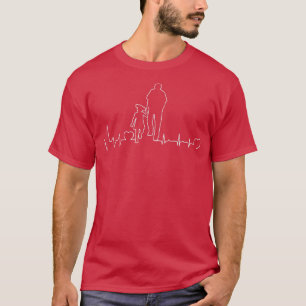 Father Daughter Heartbeat Dad Child Bond T-Shirt