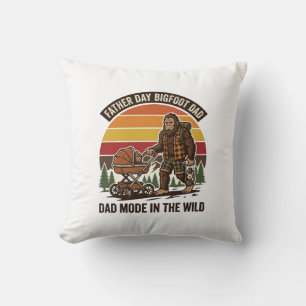 Father Day Bigfoot Dad Shirt Camping Legend Father Cushion