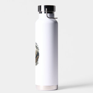 Father Day Bigfoot Dad Shirt Dad Mode In The Wild Water Bottle