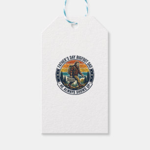 Father Day Bigfoot Dad Shirt Funny Forest Legend D Gift Tags