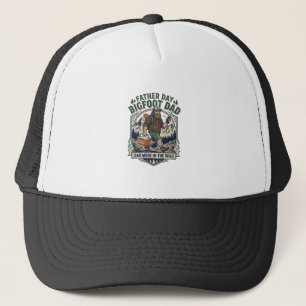 Father Day Bigfoot Dad Shirt Mythical Family Man R Trucker Hat