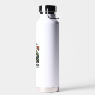 Father Day Bigfoot Dad Shirt Snacks Hero Funny Gif Water Bottle