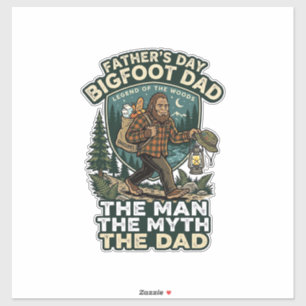Father Day Bigfoot Dad Shirt Strong Quiet Reliable
