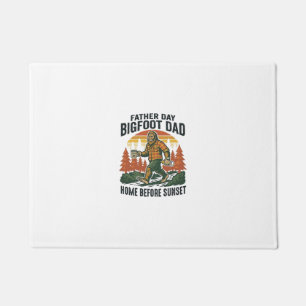 Father Day Bigfoot Dad Shirt The Man The Myth The  Doormat