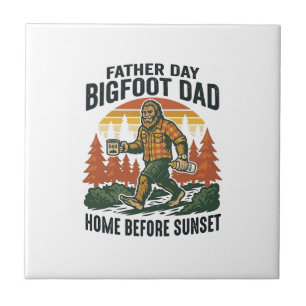 Father Day Bigfoot Dad Shirt The Man The Myth The Tile