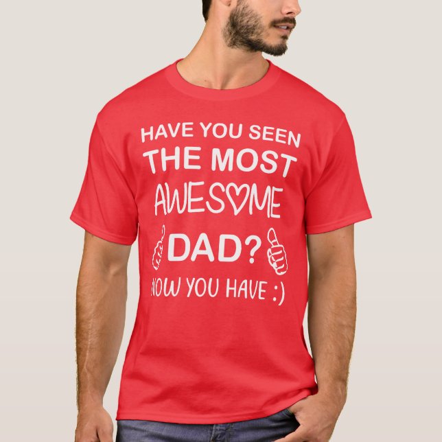 father day gift from daughter father day gift retr T-Shirt (Front)