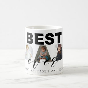 Father Day Gift Multi Photo Collage Coffee Mug