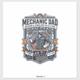 Father Day Mechanic Dad Shirt Funny Working Dad Gi