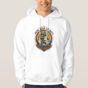Father Day Papa Bear On Duty Shirt Funny Animal Da