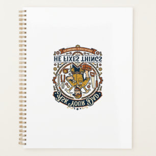 Father Day Repair Dad Shirt Ask Your Dad He Fixes Planner