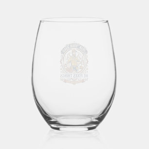 Father Day Repair Dad Shirt Ask Your Dad He Fixes Stemless Wine Glass
