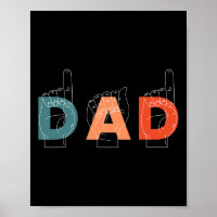 Father Father's Day Deaf-mute Sign-language 