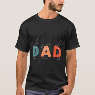 Father Father's Day Deaf-mute Sign-language  T-Shirt