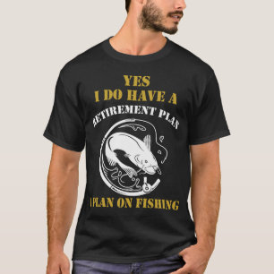 Father Fishing Partner My Fishing Buddy Calls Me D T-Shirt