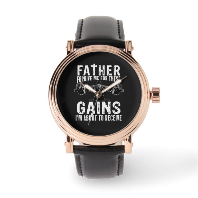 Father Forgive Me Gains Watch (Front)