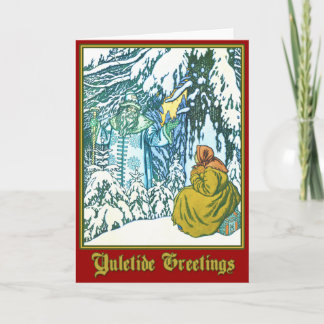 Father Frost - Yuletide Greetings Holiday Card