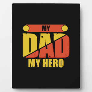 Father Gift   My Dad My Hero Plaque