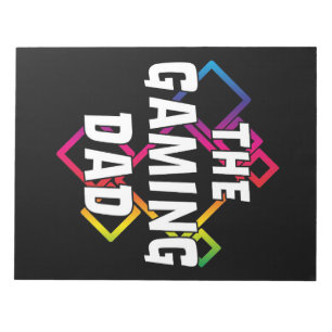 Father Gift The Gaming Dad Notepad