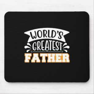 Father Gift World's Greatest Father Mouse Mat