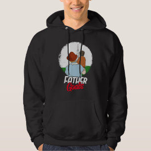 Father Goals Aeorospace Hobby for a Model Rocket F Hoodie