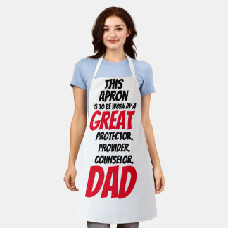 Father Happy Father's Day Gift Apron