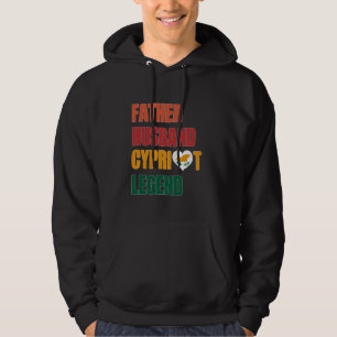 Father Husband Cypriot Cypriot Roots Cyprus Flag C Hoodie