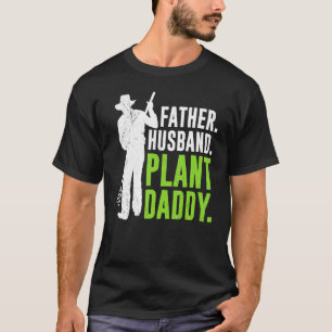Father Husband Plant Dad Gardening Allotment T-Shirt