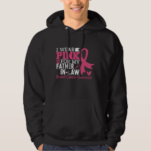 Father In Law Family Matching Breast Cancer Hoodie