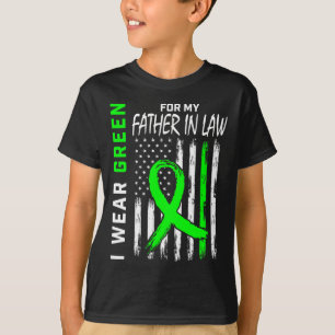 Father In Law Kidney Disease Cerebral Palsy Awaren T-Shirt