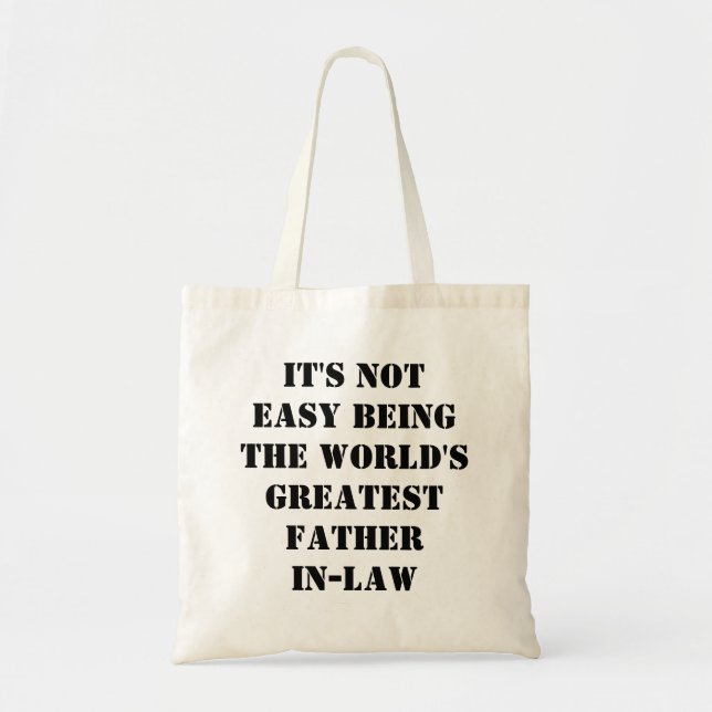 Father-In-Law Tote Bag (Front)