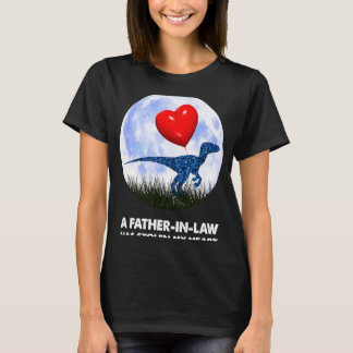 Father in the Right Rex Dinosaur Humour T-Shirt