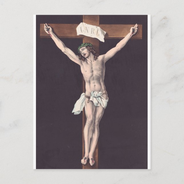 Father, into thy hands I commend my spirit Postcard (Front)