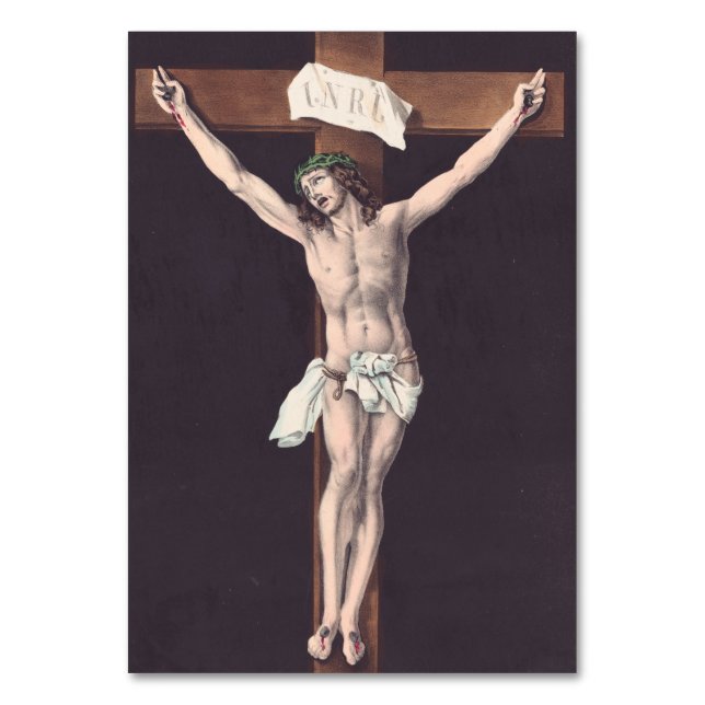 Father, into thy hands I commend my spirit Table Number (Front)