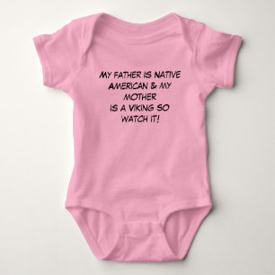 Father is Native American & Mother Is Viking Shirt